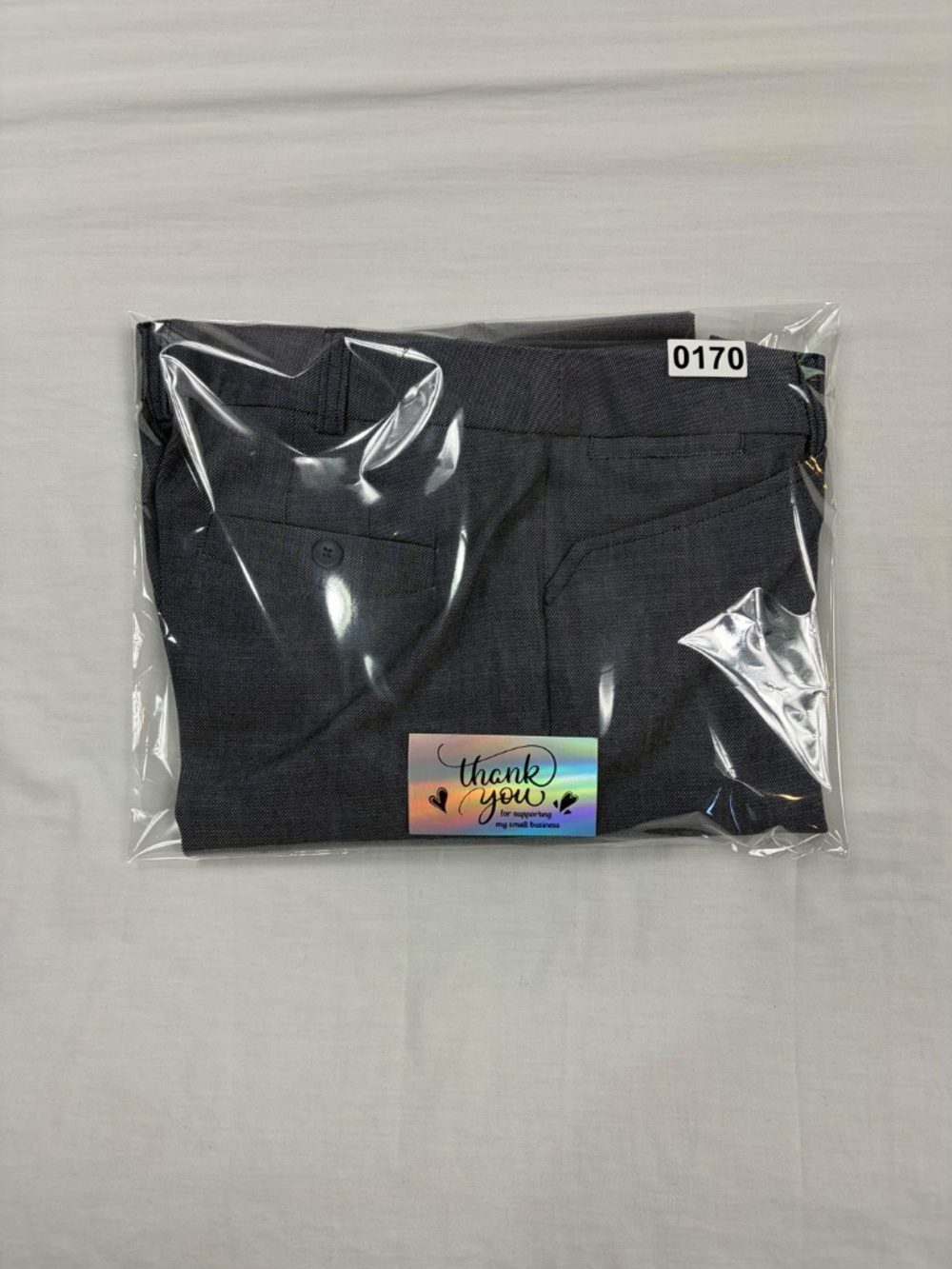 Pendleton Women’s Virgin Wool Gray Navy Twill Tailored Trousers Pants Size 6 - Picture 12 of 12
